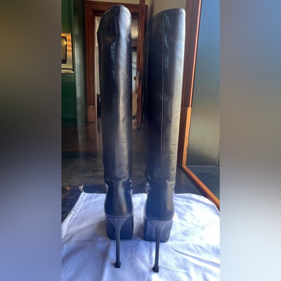 Authentic - Limited Edition - Yves Saint Laurent black boots - Picture 2 of 12